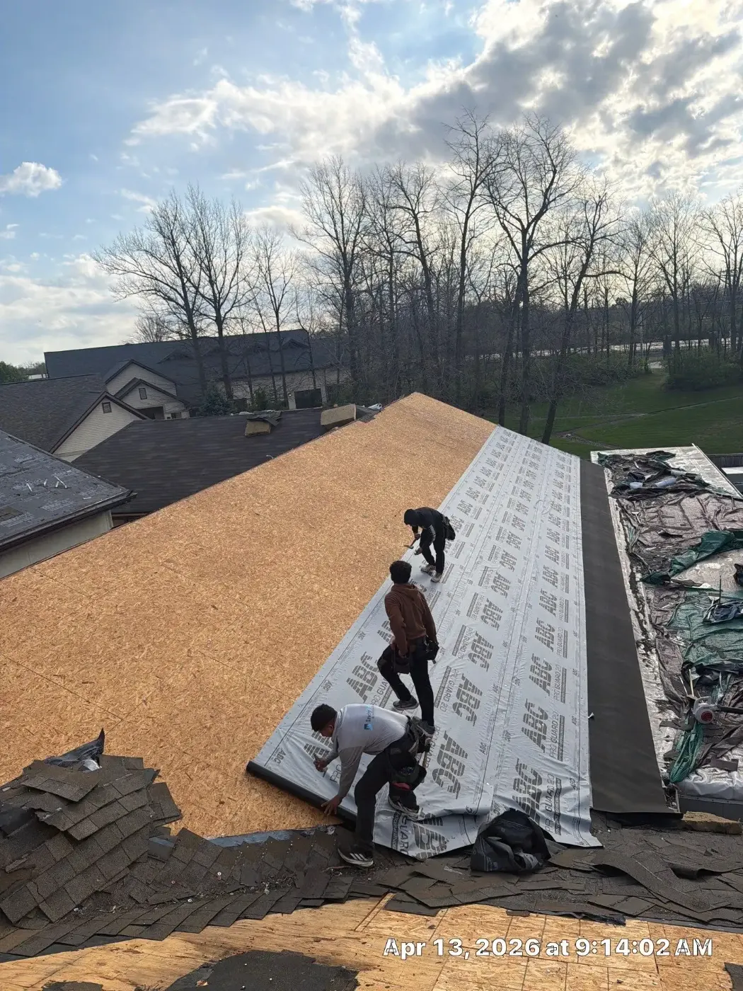Commercial roofing by Union City Commercial Roofing near Greenfield, IN